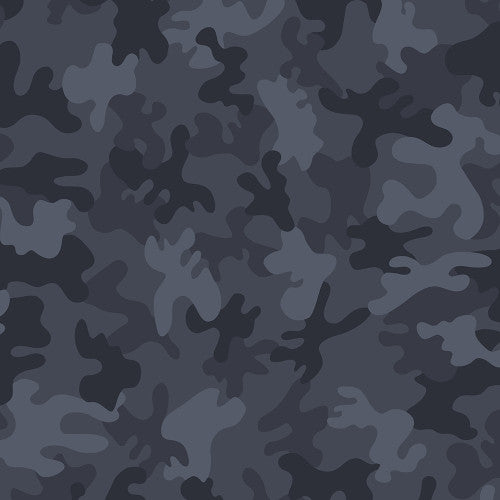 Dark Blue Camo Fabric – Blue Sheep Boutique