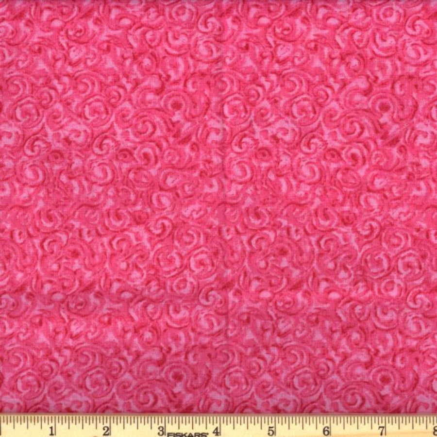 Pink Swirl Fabric, Item No. 20511