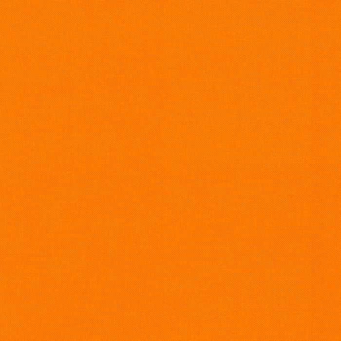 Solid Orange Fabric, KONA Cotton in Orange, Item No. 23275