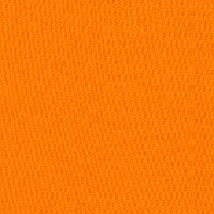 Solid Orange Fabric, KONA Cotton in Orange, Item No. 23275