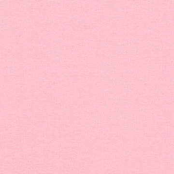 Solid Baby Pink Fabric, KONA Cotton, Item No. 23303