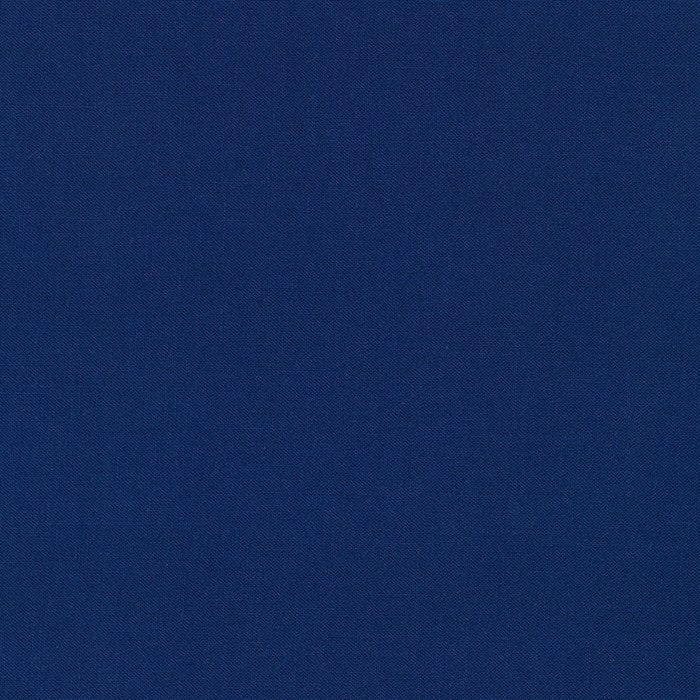 Nightfall Blue Solid Fabric, KONA Cotton, Item No. 23393