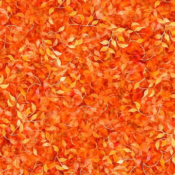 Orange Vine Fabric, Item No. 24242
