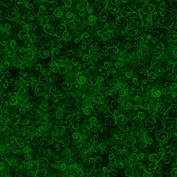 Green Swirl Fabric, Item No. 24252