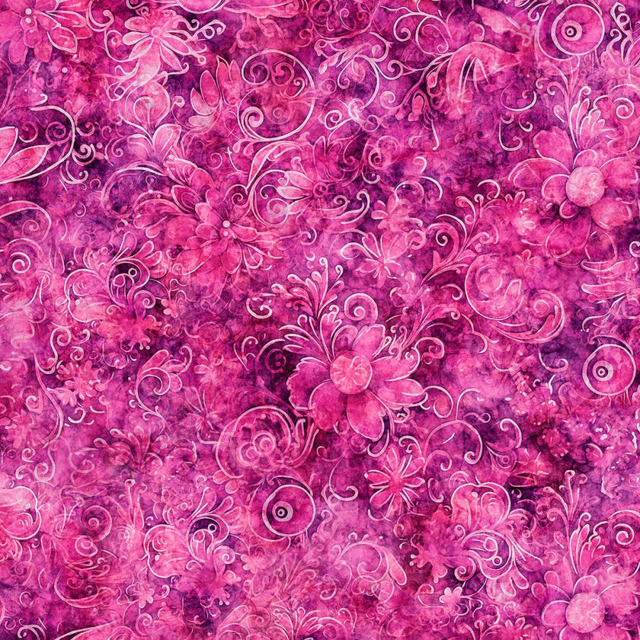 Pink Swirl Fabric, Item No. 24303
