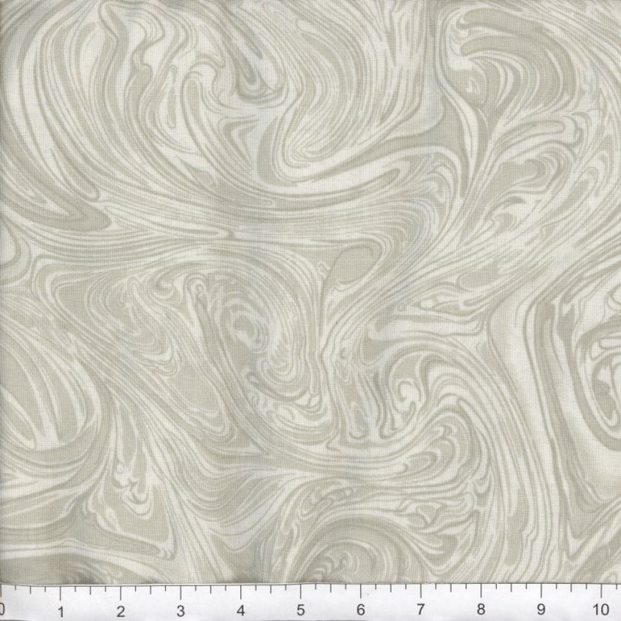 Off White Swirl Fabric, Item No. 25085