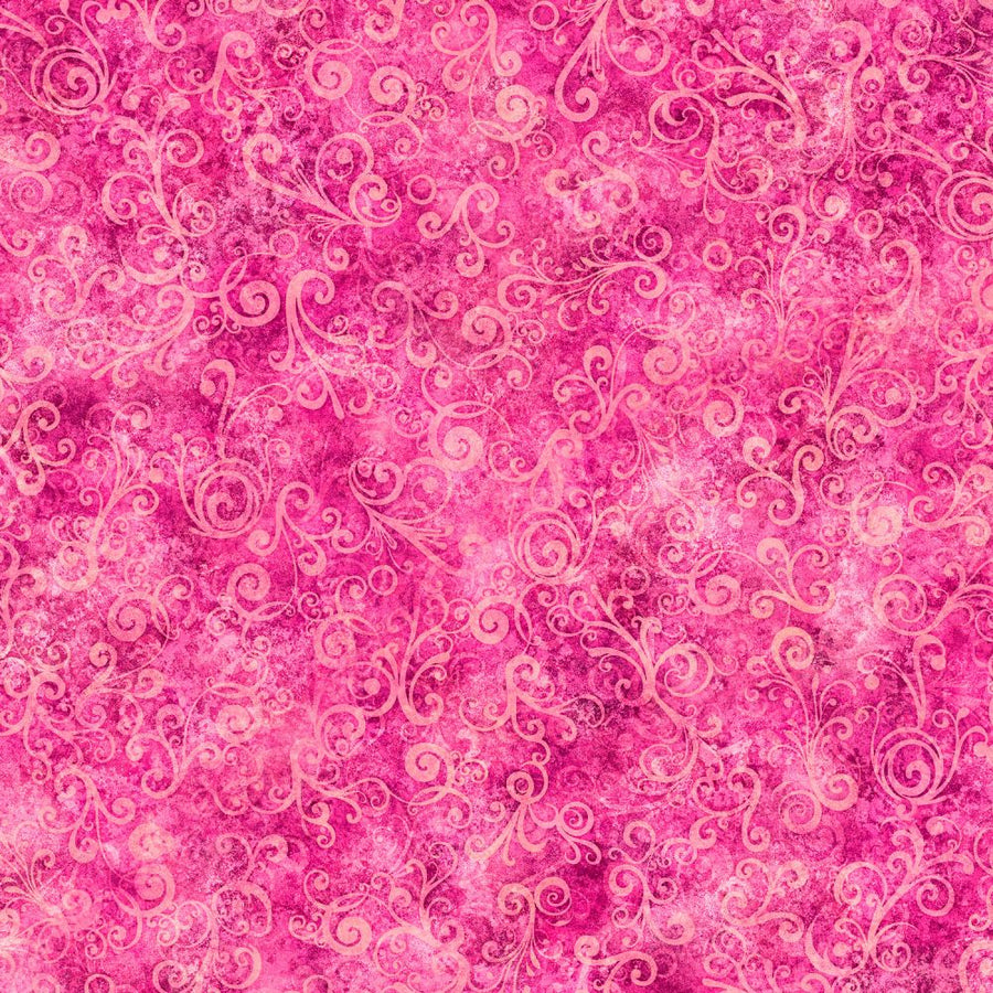 Pink Swirl Fabric, Item No. 25232
