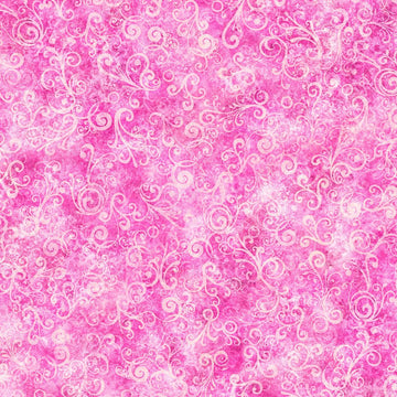 Pink Swirl Fabric, Item No. 25233