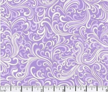 Lilac Swirl Fabric, Item No. 16419