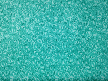 Turquoise Swirl Fabric, Item No. 16450