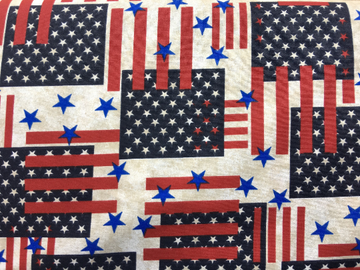 American Flag Fabric