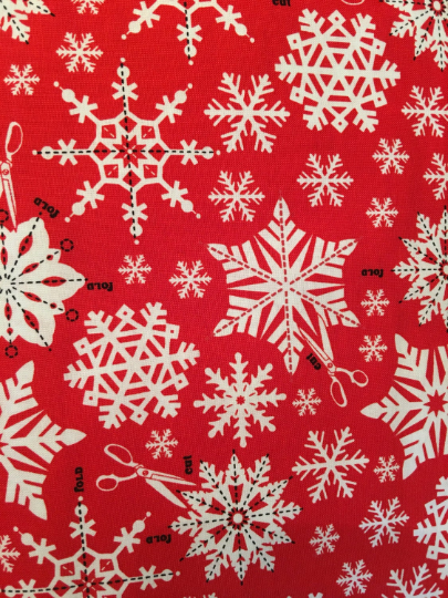 Snowflake Fabric, Item No. 17002