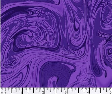 Purple Marble Swirl Fabric, Item No. 17196