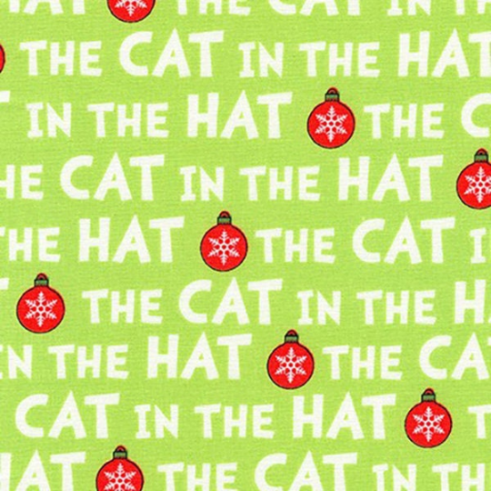 Cat in the Hat Dr. Seuss Christmas Fabric