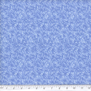 Blue Bamboo Print Fabric