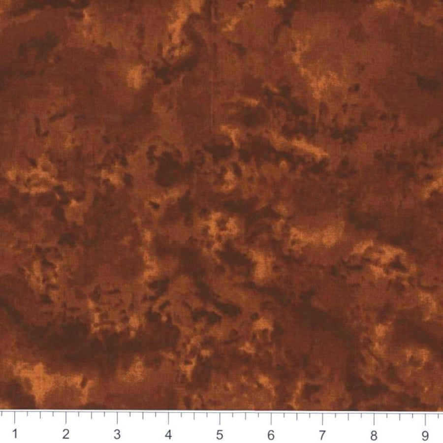 Rust Brown Marble Fabric, Item No. 20130