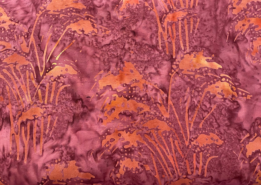 Terracotta Batik Fabric