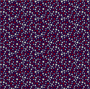 Blue Stars Fabric