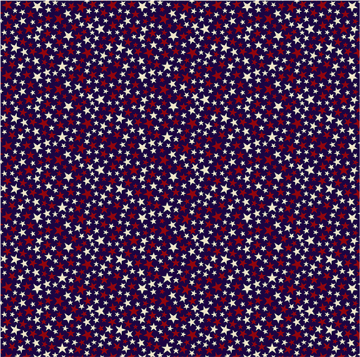 Blue Stars Fabric