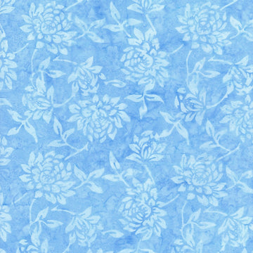 Laguna Blue Batik Fabric