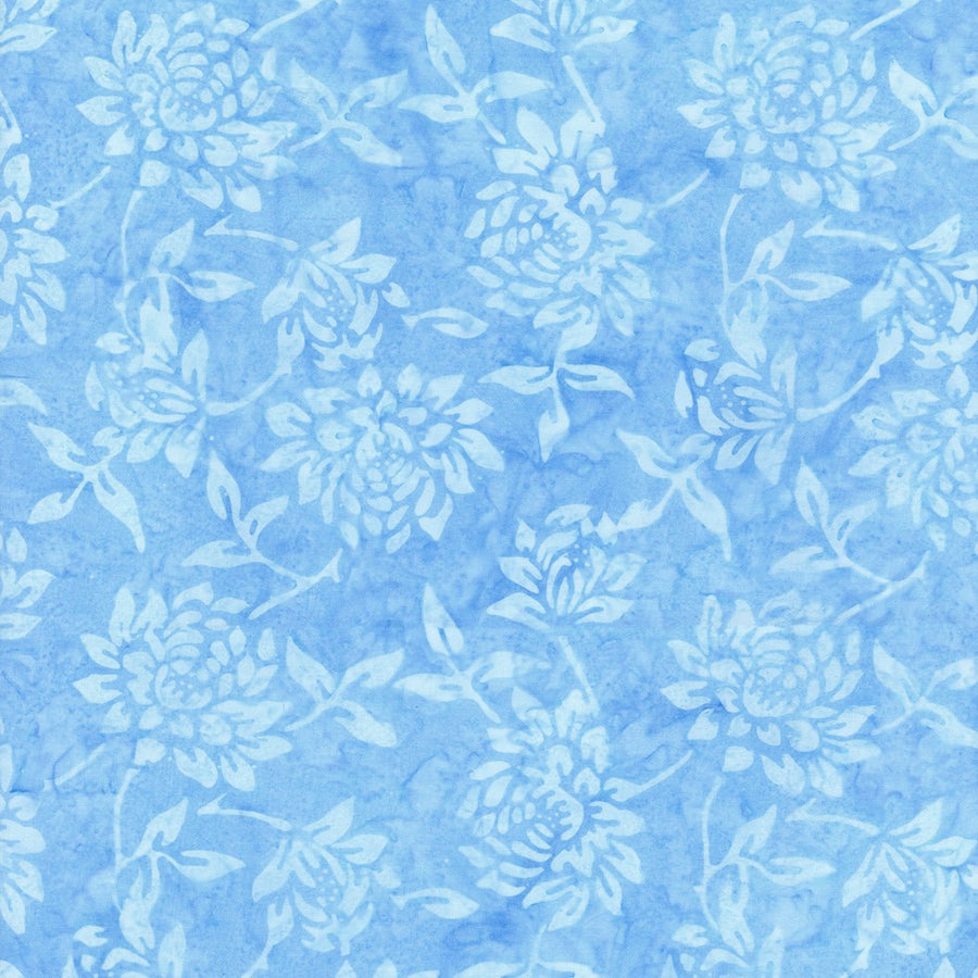 Laguna Blue Batik Fabric