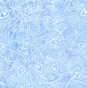 Lite Blue Batik Fabric