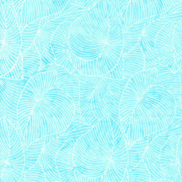 Island Blue Batik Fabric