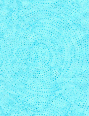 Pool Blue Batik Fabric