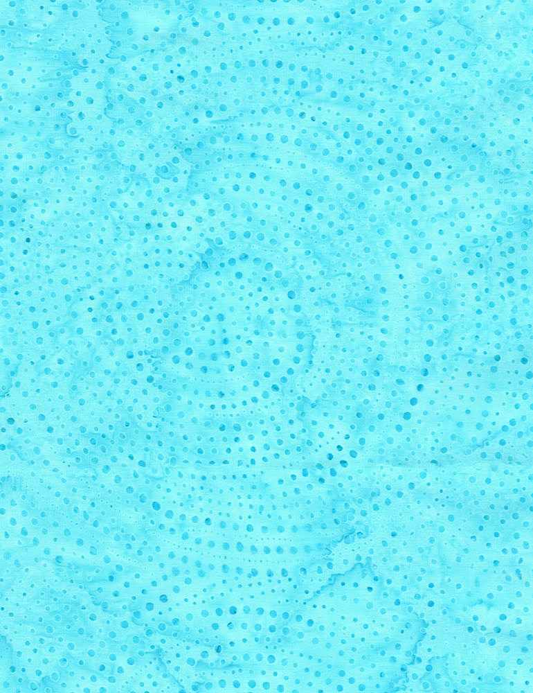 Pool Blue Batik Fabric