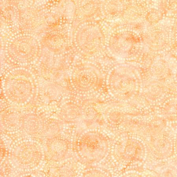 Melon Peach Batik Fabric