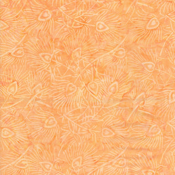 Peach Batik Fabric