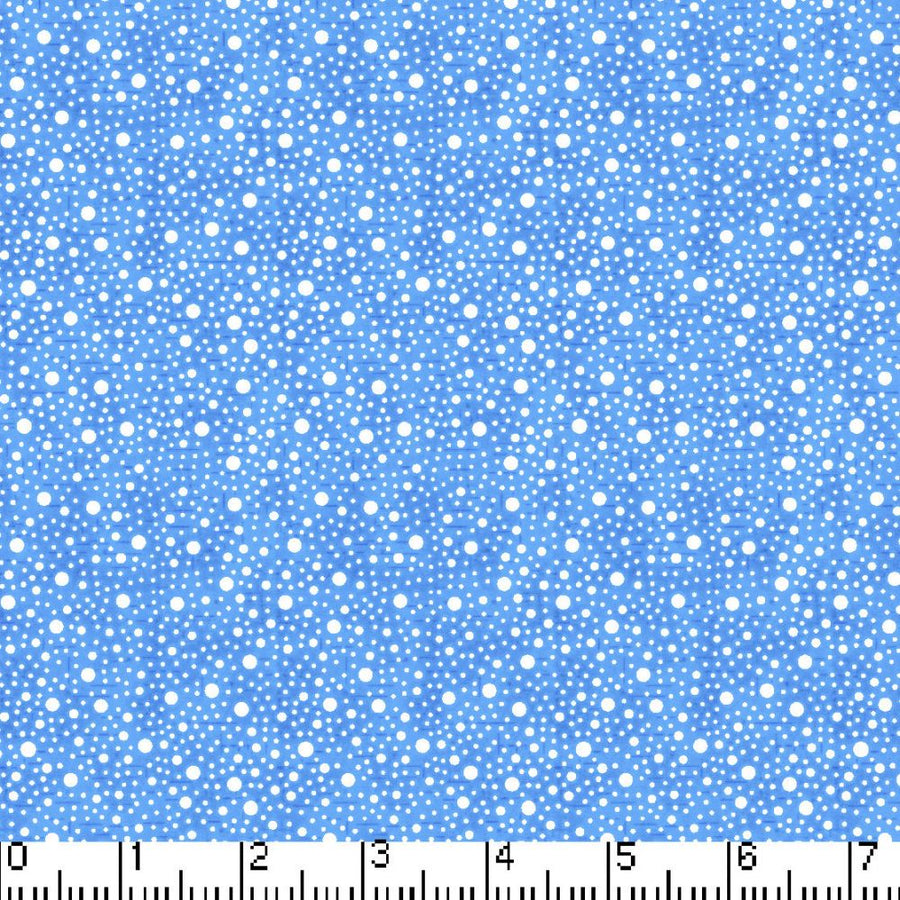 Turquoise Blue Dots Fabric, Item No. 20426