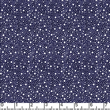 Navy and White Dots Fabric, Item No. 20431