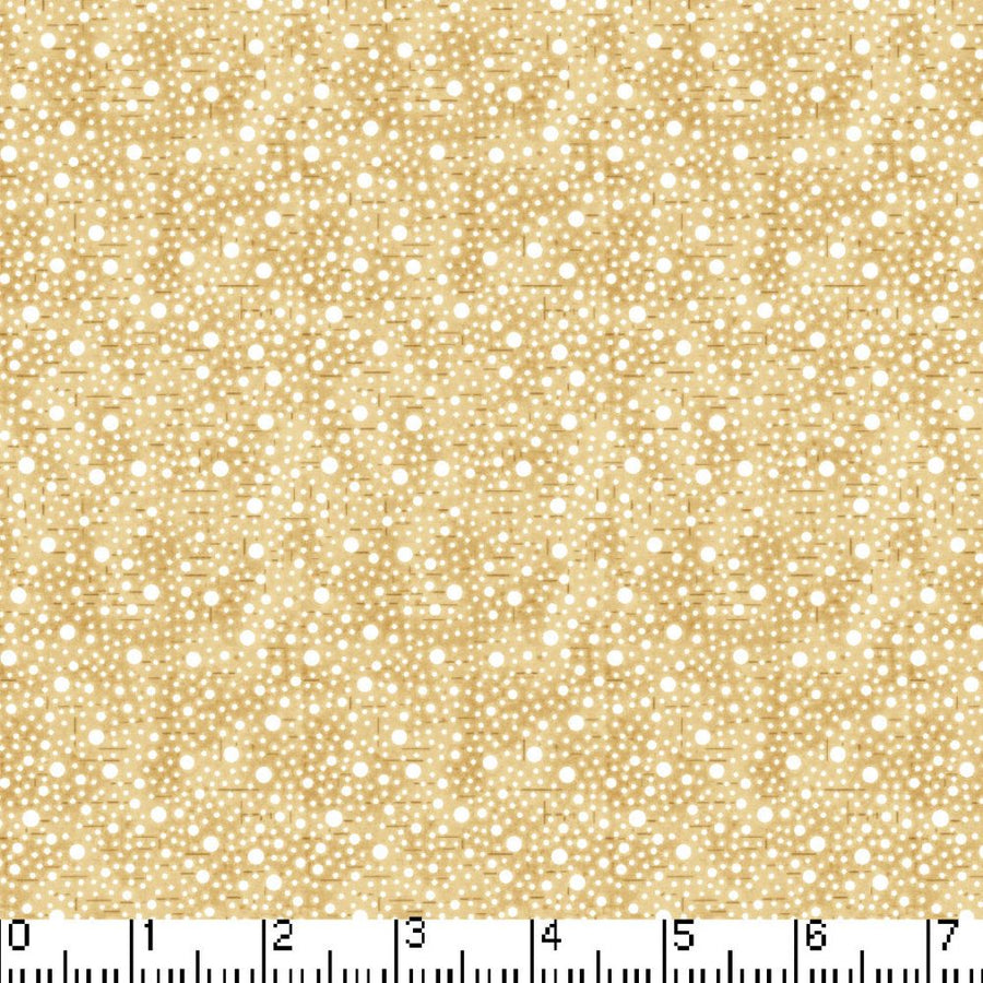 Tan and White Dots Fabric, Item No. 20441