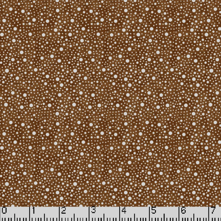 Brown Dots Fabric, Item No. 20442
