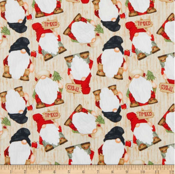 Timber Gnomes Fabric by Henry Glass