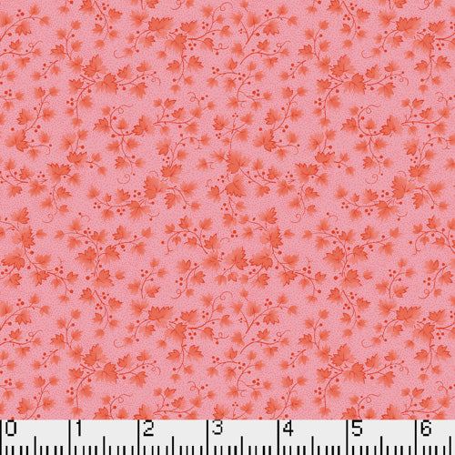 Coral Floral Fabric, Item No. 20497