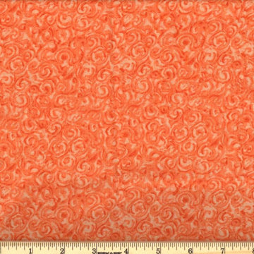 Orange Swirl Fabric, Item No. 20505