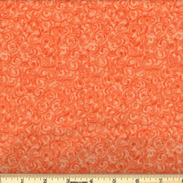 Orange Swirl Fabric, Item No. 20505
