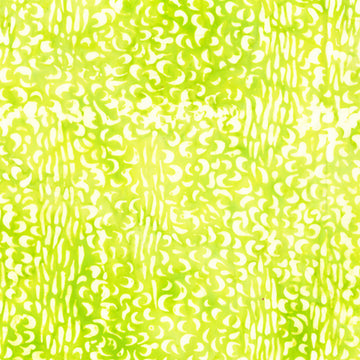 Lime Green Batik Fabric, Item No. 20566