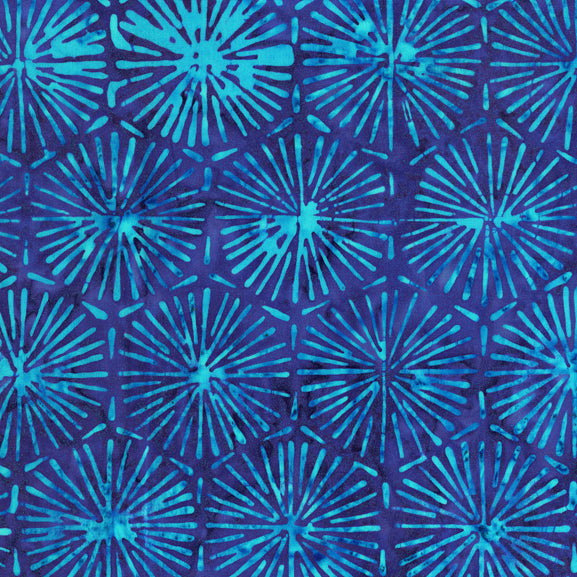 Ultraviolet Batik Fabric