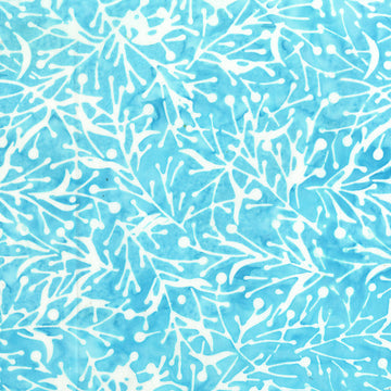 Sky Blue Batik Fabric