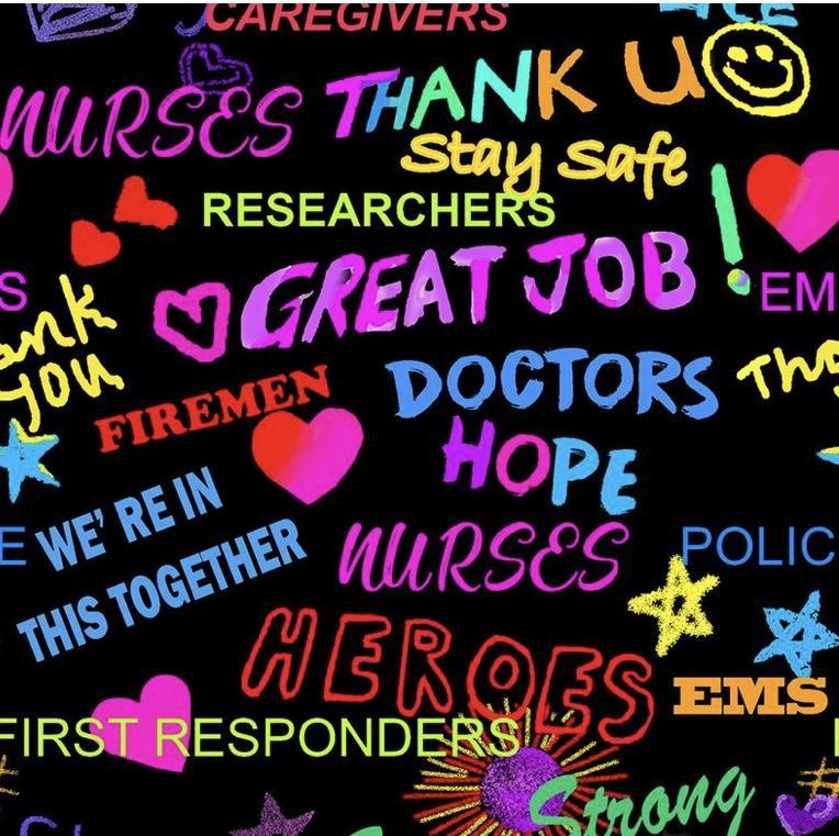 Nurse, Policeman, Fireman Fabric