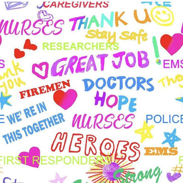 Nurse, Policeman, Fireman Fabric