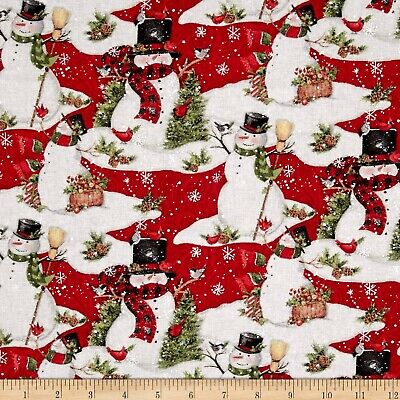 Snowmen Fabric, Item No. 21009
