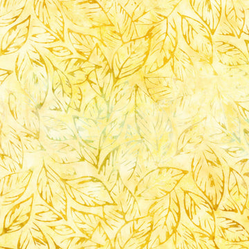 Yellow Batik Fabric, Item No. 21266