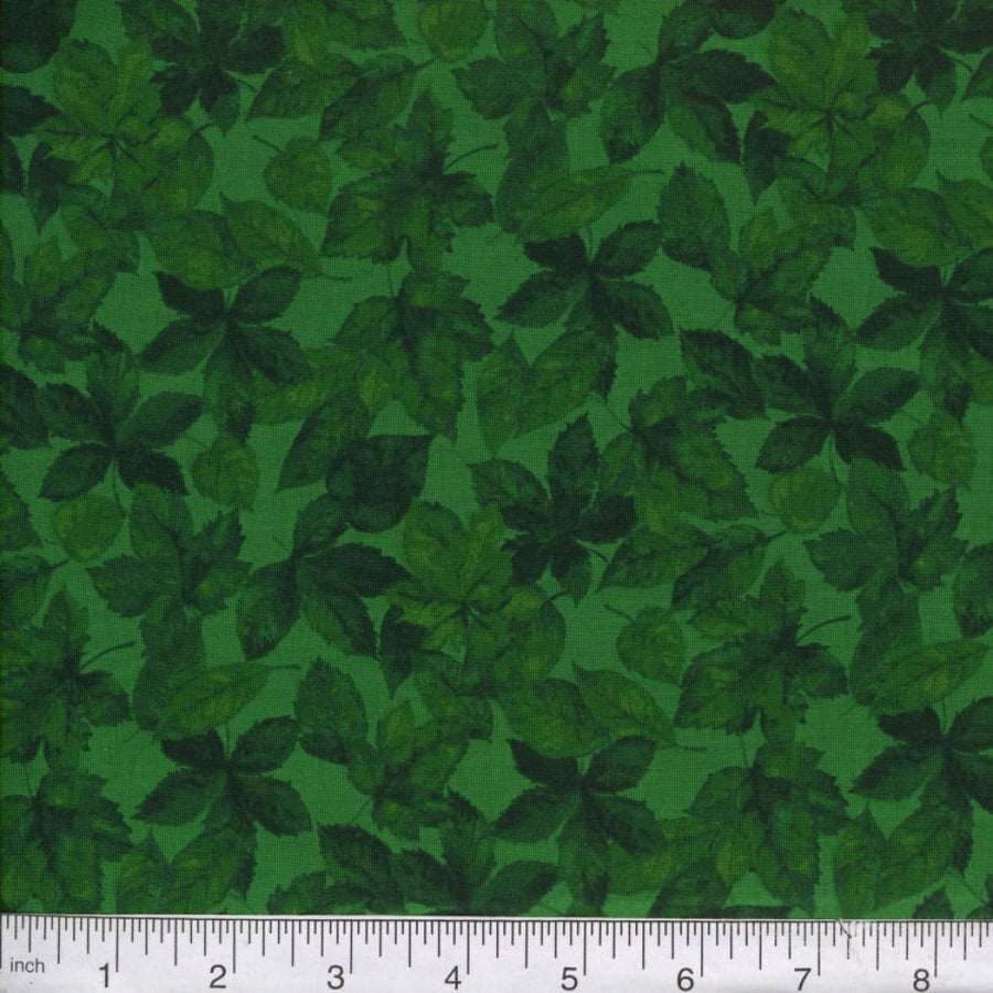 Green Leaf Fabric, Item No. 22276
