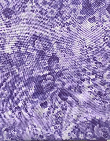 Light Purple Floral Fabric, Lilac Fabric, Item No. 22294
