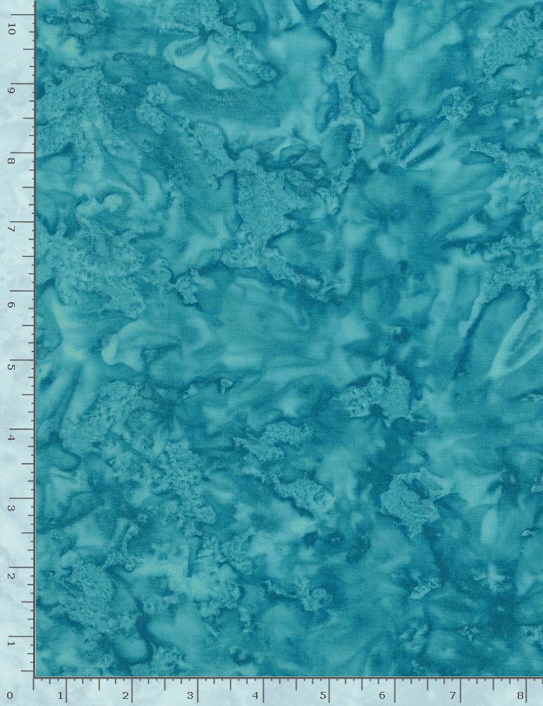Aqua (Bondi) Batik by Tonga Batiks Timeless Treasures Tonga-B7900