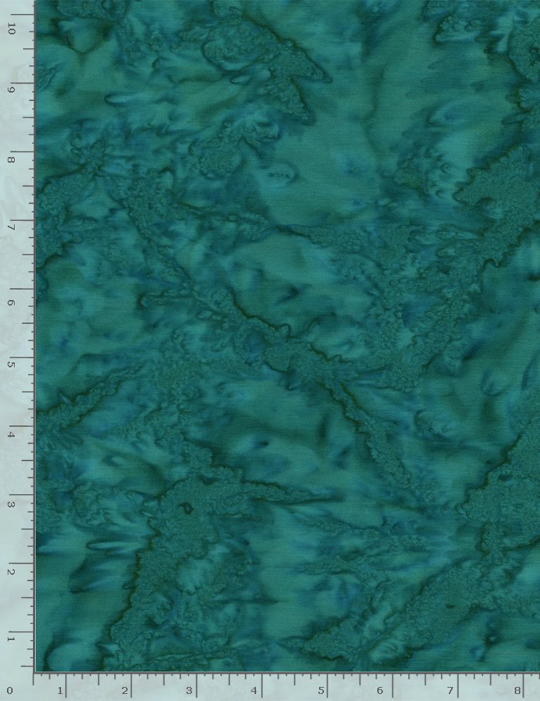Green (Emerald) Batik by Tonga Batiks Timeless Treasures Tonga-B7900